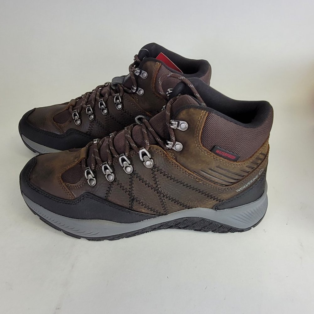 WOLVERINE MEN'S LUTON WATERPROOF HIKING BOOTS NWT HIKER
